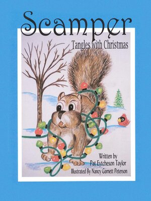 cover image of Scamper Tangles with Christmas